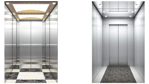 Classic stainless-steel interiors