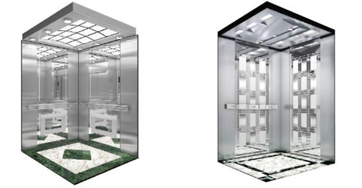 Panoramic reflective interiors