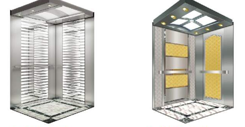Patterned stainless-steel interiors